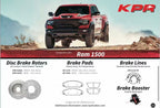 KPR Brakes - 4x4 4WD Brake Upgrades (Disc Rotors / Brake Pads / Brake Hose / Brake Booster ) FOR RAM1500 DT DS (DODGE RAM)