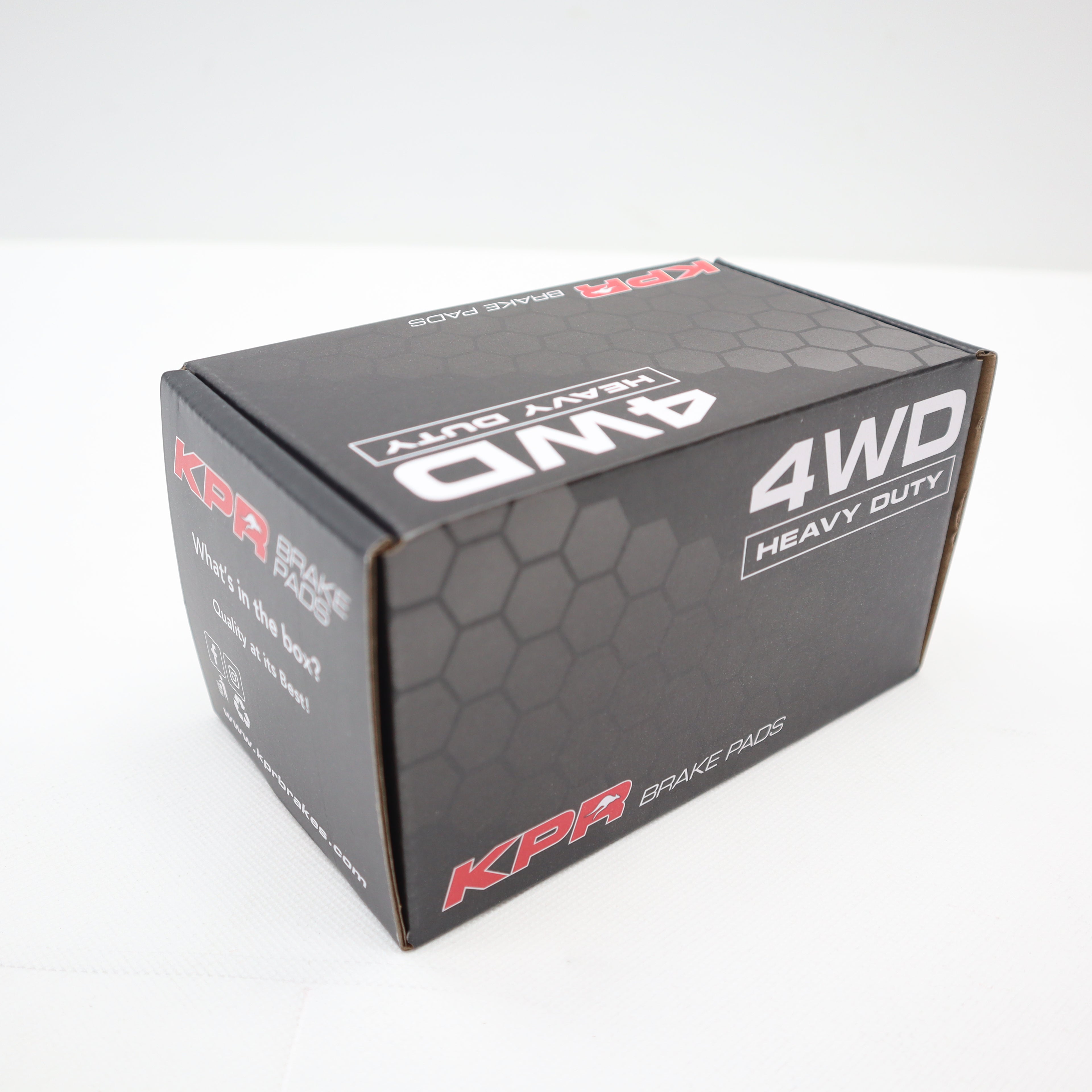 KPR BRAKES HD 4WD Brake Pads Set fits Dodge (RAM 1500) RAM 1500 5.7L 4X4  6.2L TRX Front KP2635-4WD (DB2635)