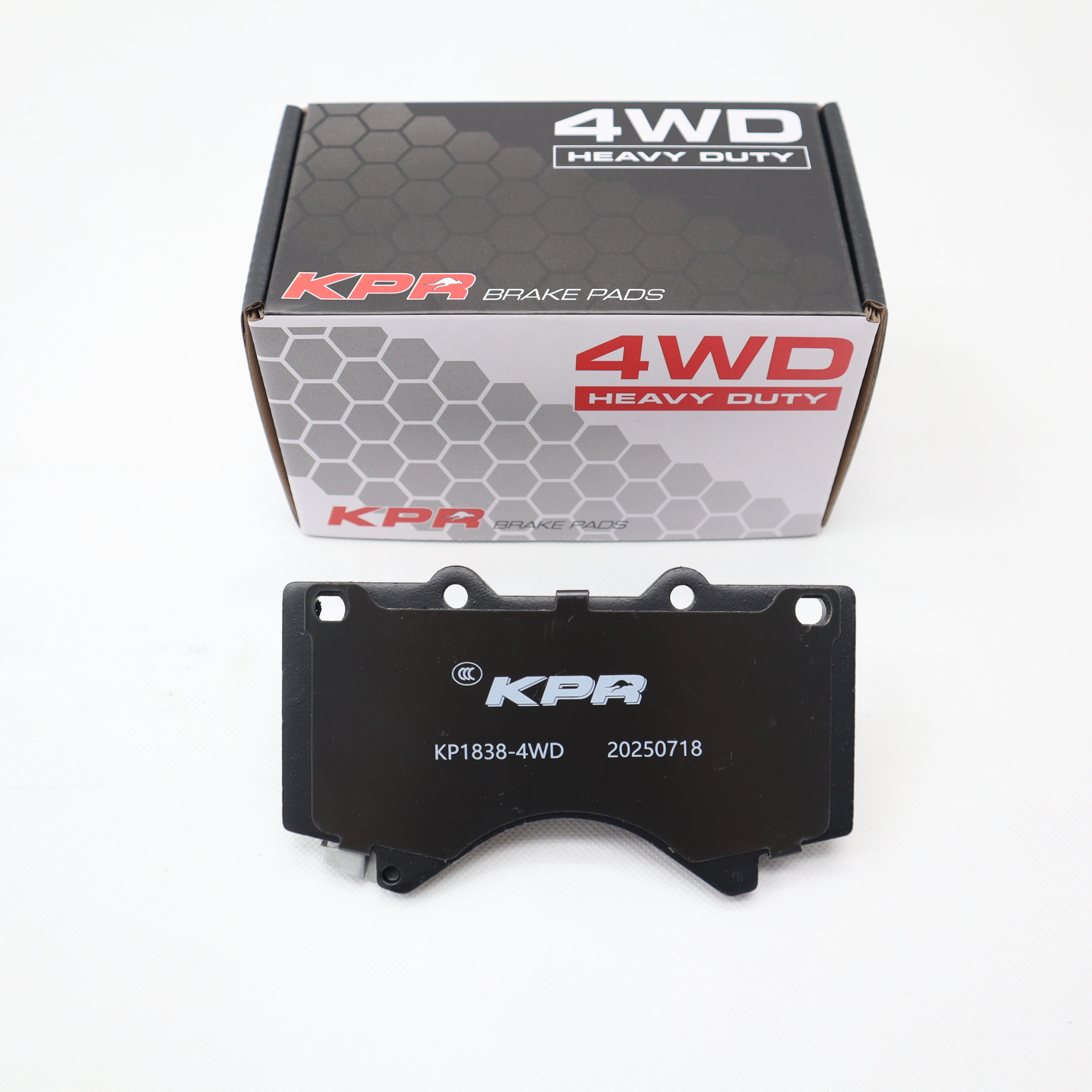 KPR BRAKES HD 4WD Brake Pads Set fits Dodge (RAM 1500) RAM 1500 5.7L 4X4  6.2L TRX Front KP2635-4WD (DB2635)