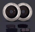 SALE- PREMIUM BRAKE UPGRADE KIT - OE PREMIUM BRAKE PADS + SLOTTED ROTORS PERFORMANCE UPGRADE KIT SUITS ford falcon 298mm BA BF FG FRONT
