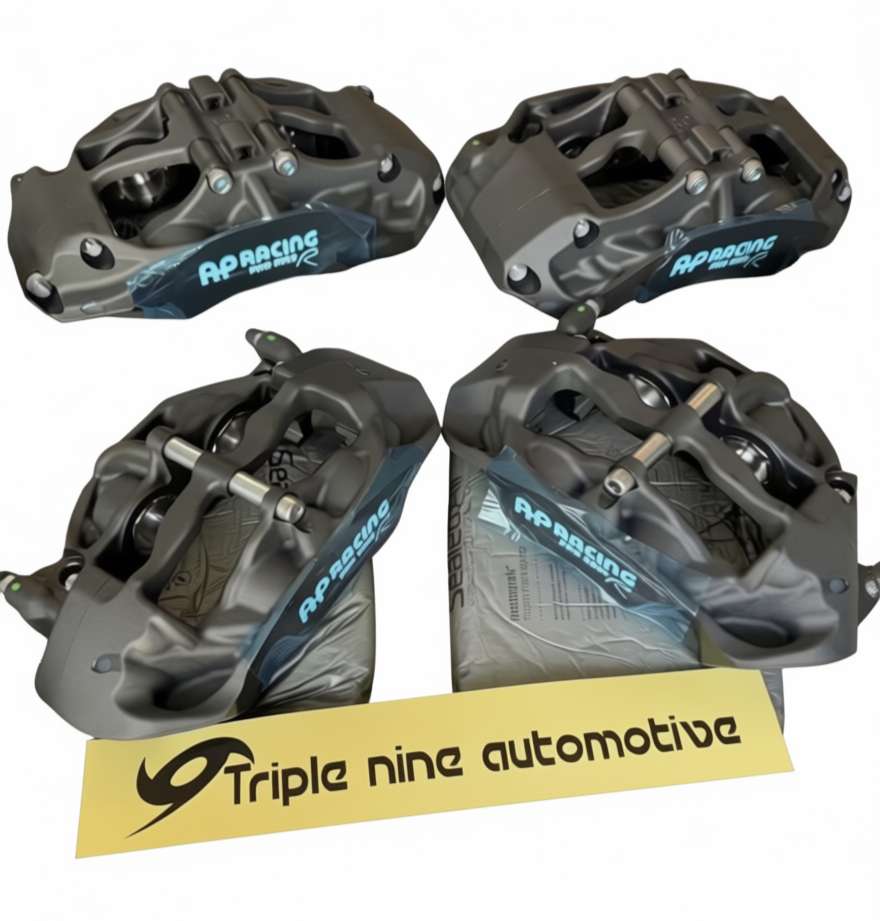 AP RACING FRONT + REAR BIG BRAKE KIT CP9660 / CP9445 CALIPER 6/4 POT PRO 5000R + 378MM SLOTTED ROTOR - FULL BRAKE KIT - TRACK SPEC FOR ITSUBISHI EVO 7 8 9