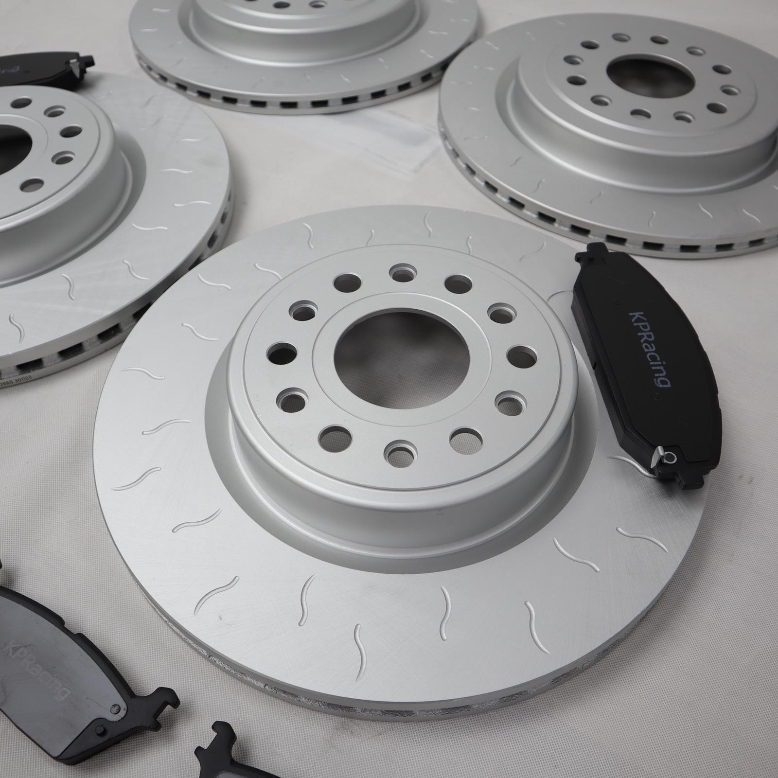 KPR Brakes - 4x4 4WD Brake Upgrades (Disc Rotors / Brake Pads / Brake Hose / Brake Booster ) FOR JEEP WRANGLER JK 2007-2018