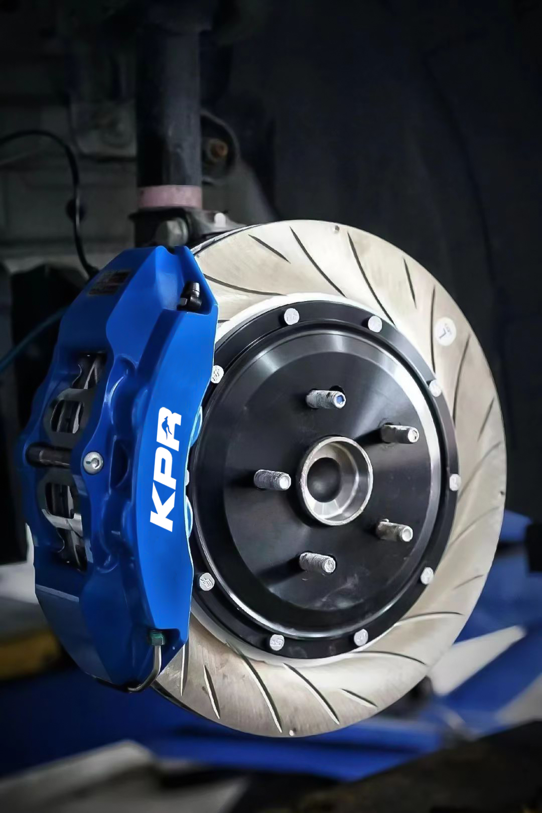 2X KPR 4-Piston (4POT) PERFORMANCE BIG Brake caliper - BLUE