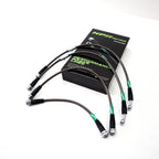 KPR Brake Hose Upgrade Kit (Stainless steel braided) (FOR SUZUKI Jimny 2018-Current XL 5-Door, GLX & Lite 3-Door)