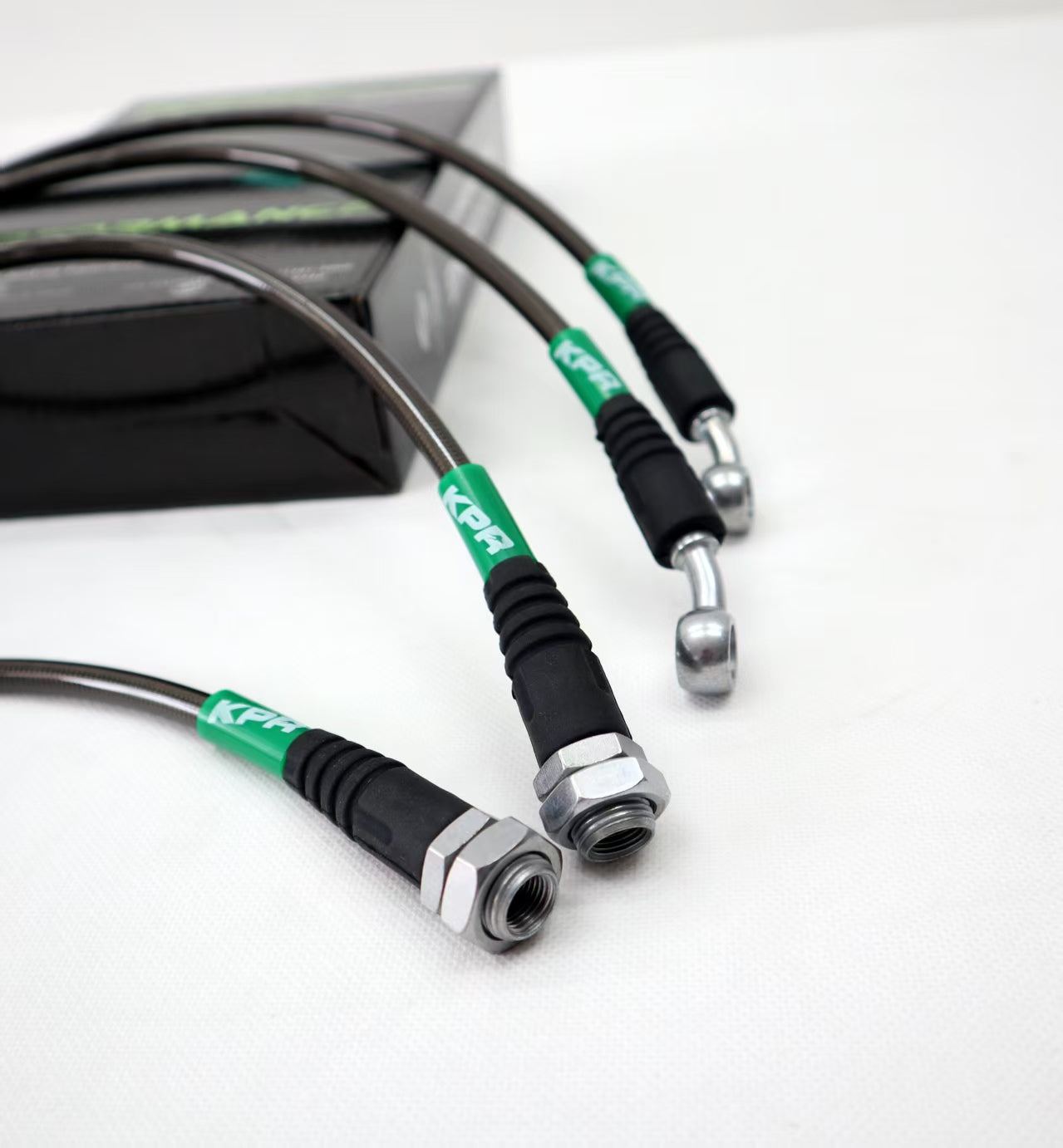 KPR Brake Hose Upgrade Kit (Stainless steel braided) (FOR SUZUKI Jimny 2018-Current XL 5-Door, GLX & Lite 3-Door)