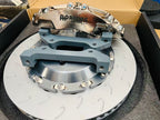 AP Racing TRACK PRO 5000R CP9668 NICKEL PLATED CALIPER + J HOOK SLOT 378MM ROTOR BIG BRAKE KIT  FOR BMW M2 /M2-C