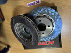 2X KPR HT6S BRAKES ROTOR SUPER DUTY 2-PIECE REPLACEMENT ROTORS 282MM X26MM  4H X 100 PCD Customised Rotors