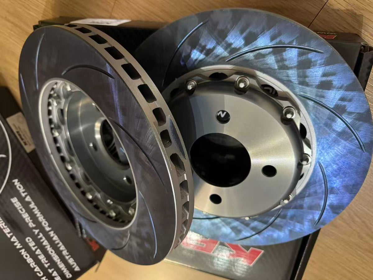 2X KPR HT6S BRAKES ROTOR SUPER DUTY 2-PIECE REPLACEMENT ROTORS 282MM X26MM  4H X 100 PCD Customised Rotors