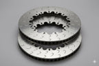 PAIR Genuine AP Racing J Hook Slot 378mm X 32mm Disc Brake Rotors (Track Spec)