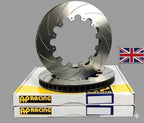 PAIR Genuine AP Racing Slot 355mm X 32mm Disc Brake Rotors (Street /Track Spec)