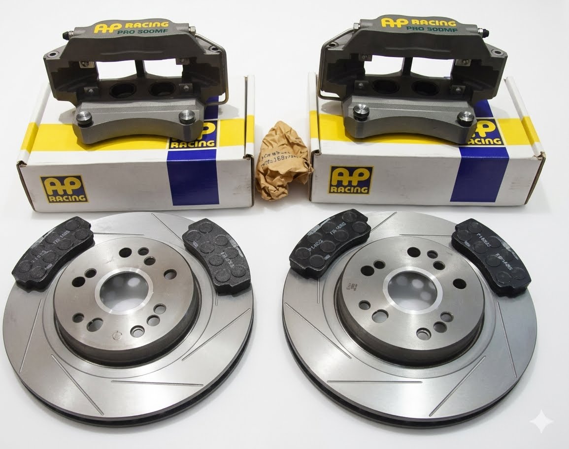 AP Racing 6 POT CP5060 PRO 5000+ Front BIG Brake Kit with 330MM / 343MM Rotors FOR KIA TASMAN