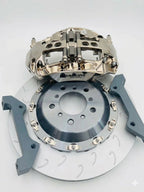 AP Racing TRACK PRO 5000R CP9668 NICKEL PLATED CALIPER + J HOOK SLOT 378MM ROTOR BIG BRAKE KIT  FOR BMW M2 /M2-C