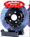 FRONT BIG BRAKE KIT - Brembo GT F40 GT Big Brake Kit  + DRILLED 285mm x28mm 2-Piece ROTORS FOR 15INCH Rims/Wheels (ID =330mm)