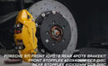 AKEBONO Performacne 4 piston CALIPERS - brake kit + CARBON CERAMIC ROTOR 410MM disc fits porsche Cayenne -REAR