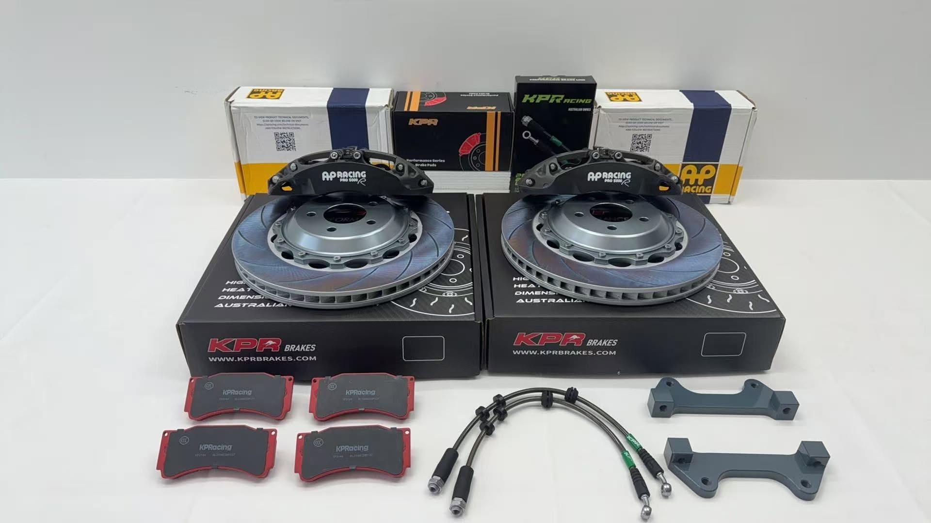 AP Racing Pro 5000R 6Piston CP9660 (AP 9660) Calipers BIG BRAKE KIT FOR FORD FALCON BA BF FG F6 - XR6/XR8