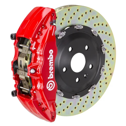 Brembo BIG 6Pot Calipers GTSV6 Front Brake Kit 380mm Drilled Rotors Full Big brake Kit FOR FORD BA BF FG XR6 XR8 +