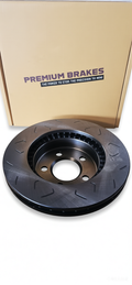 2X PREMIUM BRAKE SLOTT ROTORS SUITS HOLDEN COMMODORE VT VY VZ 286MM -REAR