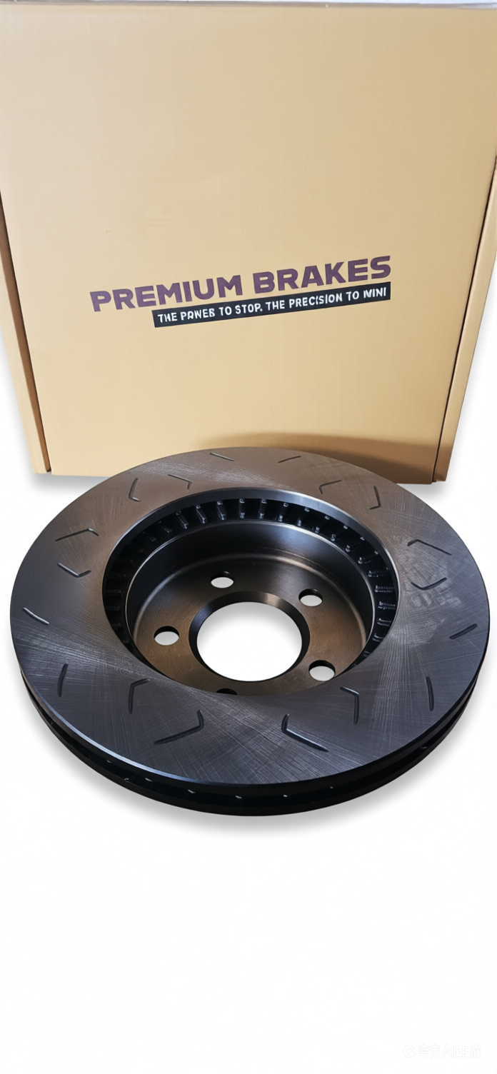 2X PREMIUM BRAKE SLOTTED DISC BRAKE ROTORS SUITS FORD FALCON XR6 BA BF 298MM