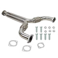 STAINLESS EXHAUST Y PIPE FLEXI FRONT DOWN PIPE FOR NISSAN 350Z Z33 3.5 V6 / G35  03-06