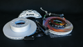 KPR BRAKES RED SP6 PRO CALIPERS 6POT + 350mm ROTORS FRONT BIG BRAKE KIT + REAR HT4S Slotted Rotor 323mm with KPR HD PADS FOR GWM TANK500 (Tank 500)
