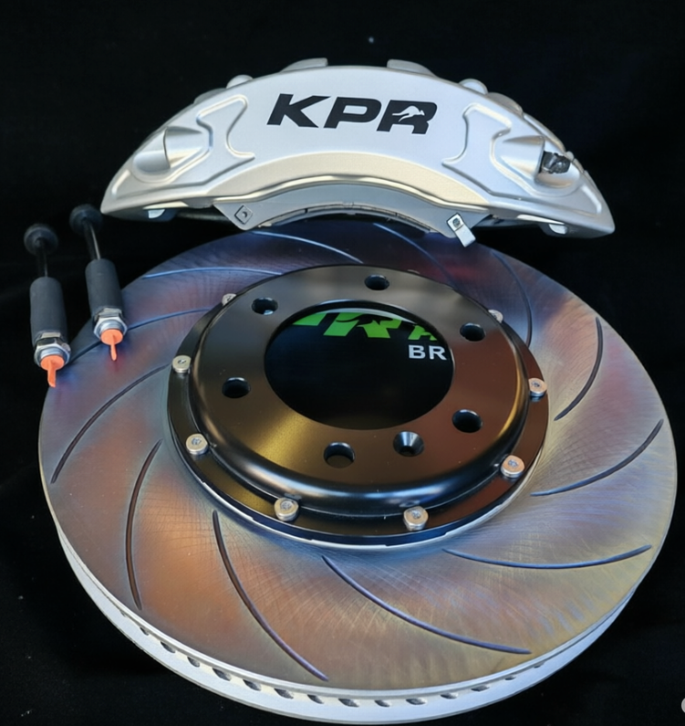 Kp Racing Brake KPR BRAKES RED SP6 PRO CALIPERS 6POT + 350mm ROTORS FRONT BIG BRAKE KI ...