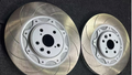 KPR ROTOR - KPR BRAKES HT4000S HT4S SLOTTED PERFORMANCE DISC BRAKE ROTOR REAR - 297MM X18MM FOR TOYOTA GR YARIS