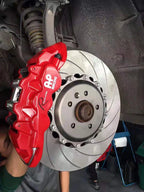 2X AP Racing RADI-CAL 4 POT Brake Caliper CP8530/AP 8530 + 362/355/380mm Rotors + pads - FULL Brake KIT for VW GOLF / GOLF R - mk6 mk7 mk7.5 mk8