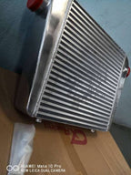 FRONT MOUNT INTERCOOLER Intercooler 400x400x90MM For Ford Falcon BA BF GF XR6 Commodore VE VF V6 V8 LS / FOR&nbsp; MAZDA RX7 RX3 13B