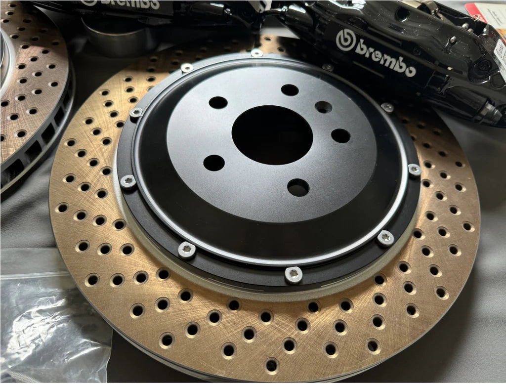 BREMBO F50 calipers + 355MM / 380mm Rotor full Big Brake Kit Bolt On Fit Commodore VE VF HOLDEN