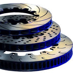 PAIR Genuine AP Racing J Hook Slot 378mm X 32mm Disc Brake Rotors (Track Spec)