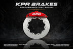 KPR BRAKES SP-4 4POT Calipers + 330mm HT5S Slottes Rotors Full Front Brake Kit