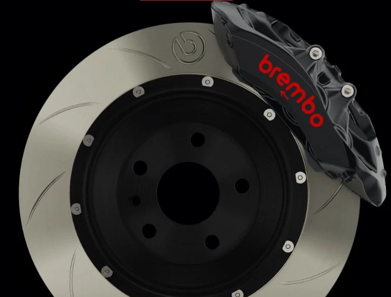 2X Genuine italy Brembo PISTA FF6 -6pot PRO CALIPER PAIR FOR FRONT BIG BRAKE KIT -LIGHT WEIGHT - HIGH PERFORMANCE CALIPERS