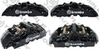 Genuine Brembo G8 /GT8 caliper ( 8 PISTON ) + BREMBO HT1000 BRAKE PADS (OEM CALIPERS FOR Audi/Lamborghini/Porsche )