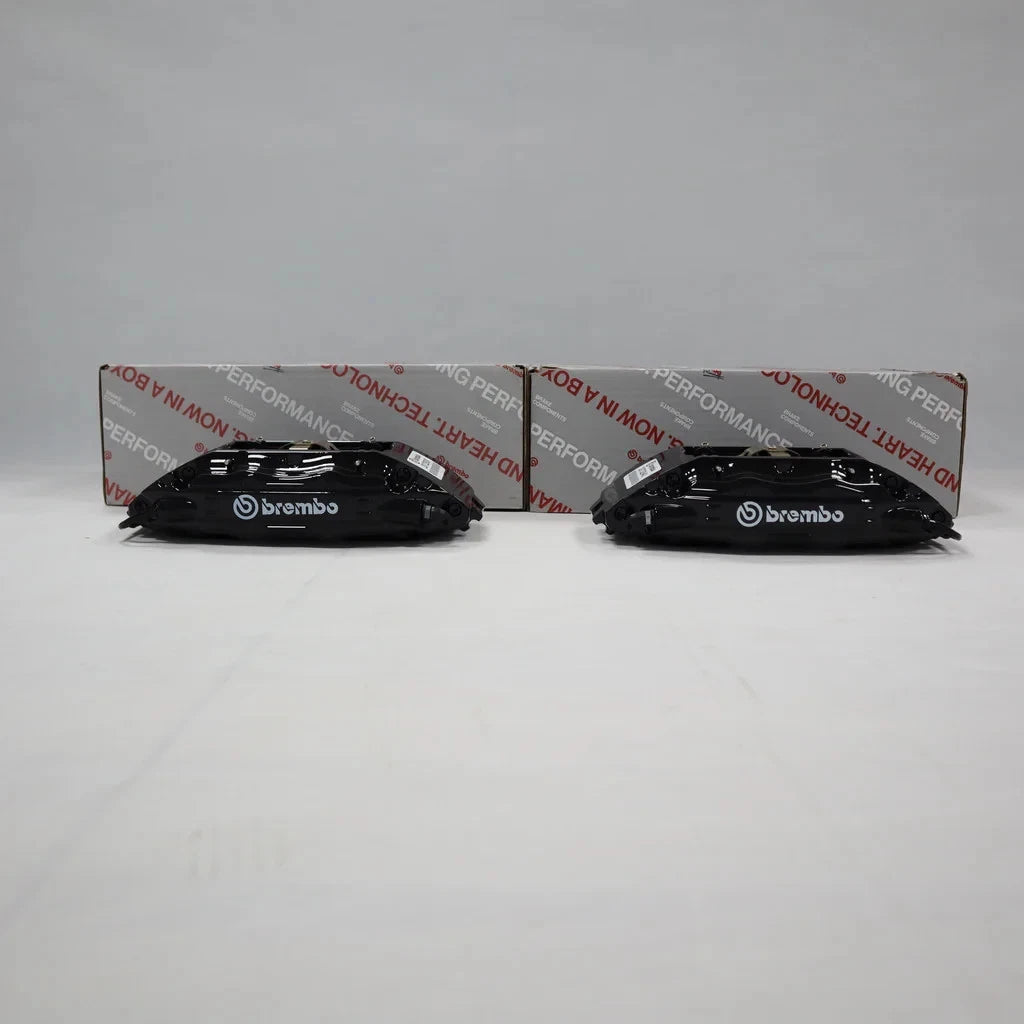 2X Brembo F50 4 POT (street performance -OEM spec ) BRAKE Caliper ( 4 PISTON ) suit 17 inch + wheels -BLACK