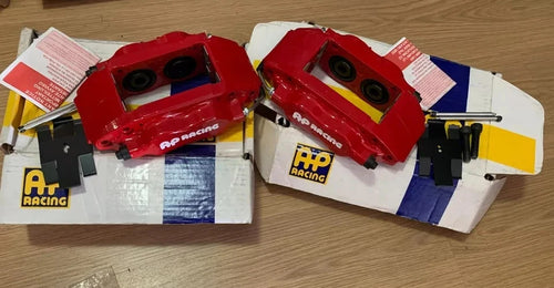 2X AP RACING PERFORMANCE BRAKE CALIPER (4 PISTON) CP7609 (PAIR) for REAR -UNIVERSAL