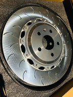 BIG DEAL-  2X KPR HT6S HTAT TREATED PERFORMANCE BRAKE ROTOR 362MM + METAL CALIPER BRACKET FOR AP RACING CP9665 PRO 5000R SUITS AUDI  RS3 8V AUDI