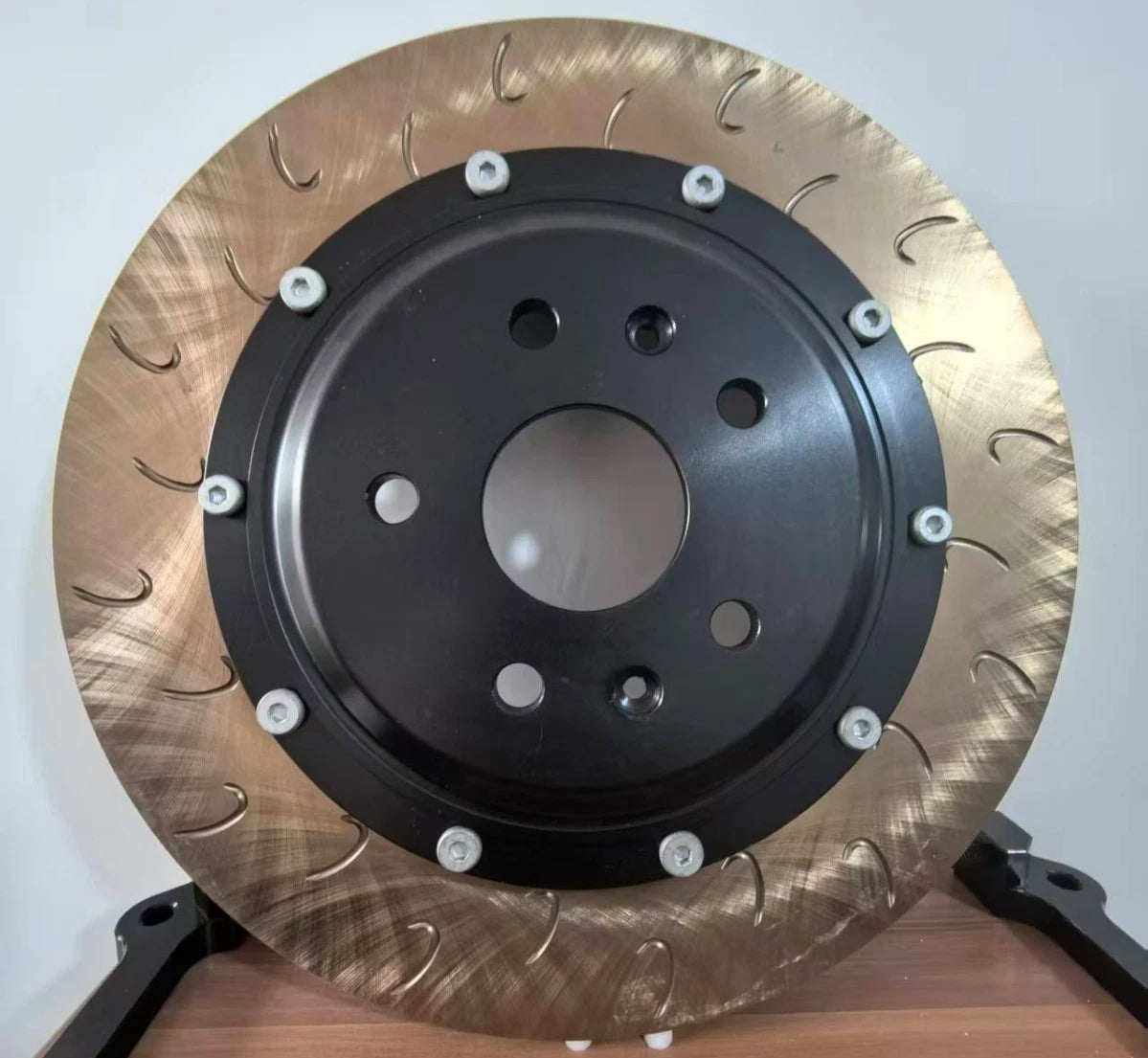 2X KPR HT6S 2-PCS PRO FLOATING DISC BRAKE ROTOR FITS VW GOLF MK8 GOLF R (357mm x34mm)