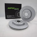KPR BRAKE UPGRADE (SLOTTED ROTORS + HD 4WD PADS + FLUID) FIT LAND CRUISER 200 Series LC200 J200 (REF: 42724S)