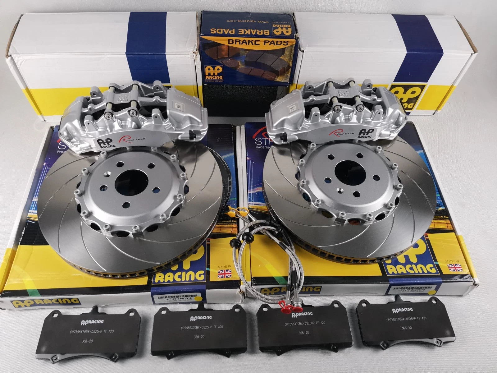 AP RACING 6POT CP9560 Radi-CAL II Caliper + 355MM Rotors FULL Big brake kit - FRONT