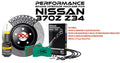 DBA GOODRIDGE PROJECT Mu Performance brake upgrade KIT F+R  for Nissan 307Z Z34