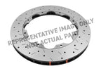2X DBA 4000 Series XS Gold Brake Rotor DBA52320.1XS FIT NISSAN GT-R R35 2007+