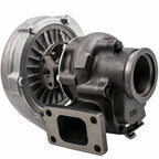 T04E - T3 T4 V-BAND Turbo Charger + Oil Line Kit V-Band Flange for 4 6 Cyl 400+hp FOR 4WD 4X4 UPGRADES
