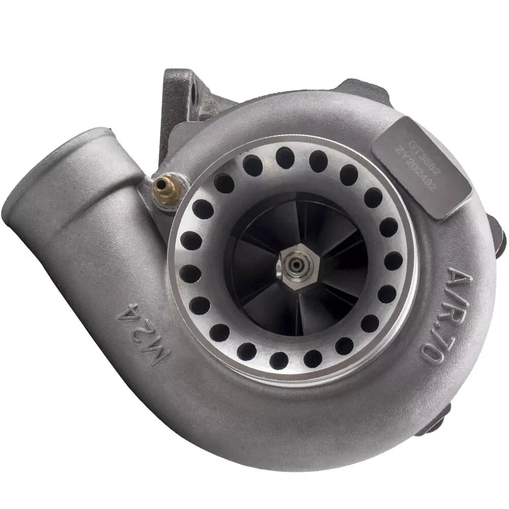 POWER SPIRIT GT35R GT3582 600HP TURBOCHARGER T3 FOR TURBO DIESEL UPGRADES + FITS FORD FALCON BA BF FG XR6T XR6 4.0 / NISSAN SKYLINE SILVIA XR20 RB25 RB26 RB20 +
