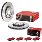 FRONT Brake Upgrade kit For Ford Falcon BF / FG (BREMBO 4 POTS CALIPER VERSION )