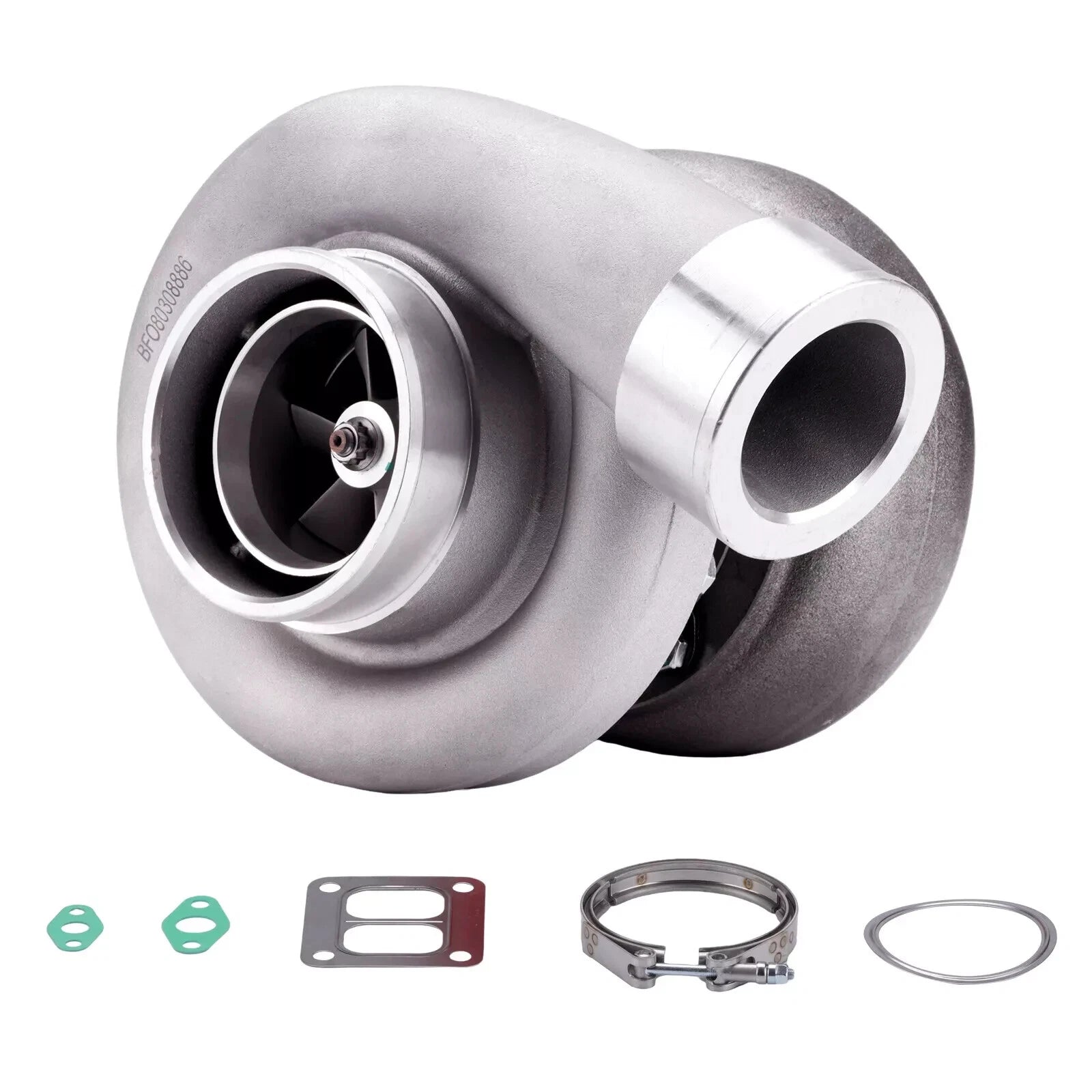POWER SPIRIT PREMIUM GT45 Turbo V-band Turbocharger T4 Floating Bearing A/R .66 A/R 1.05