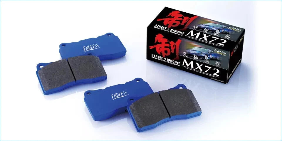 ENDLESS MX72 BRAKE PADS (EIP205 -MX72) FOR AUDI A3 / TT /VOLKSWAGEN SCIROCCO VW GOLF R