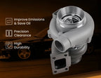 POWER SPIRIT UNIVERSAL GT3037 / GT3076 T3 500HP Turbo Turbocharger 0.82 A/R Billet V-band EXHAUST