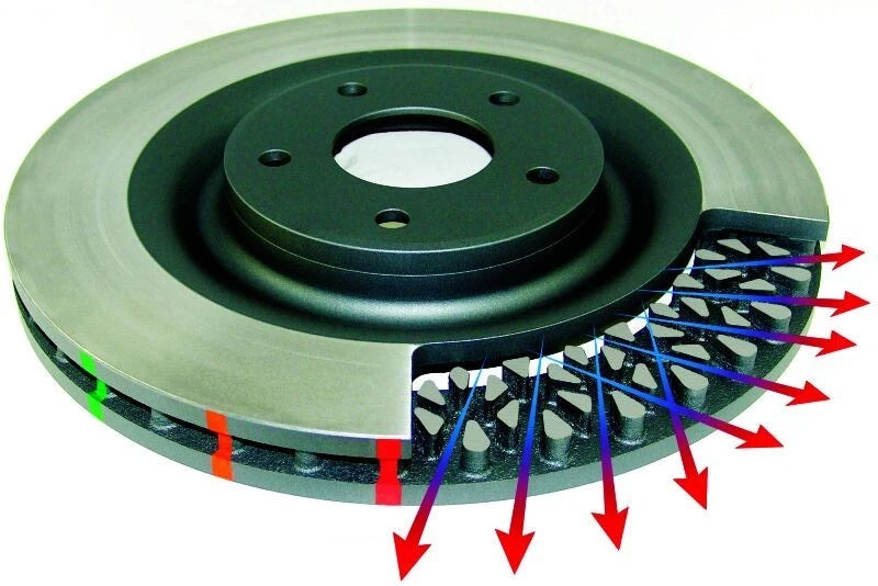 2X DBA HD 4000SERIES HEAT TREATED DISC Brake Rotor DBA42951 FOR Mazda MX-5 / Mazda 6 (GG / GY / GH Series)