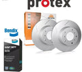 NEW 4WD brake upgrade kit ROTOR + PADS for Toyota Hilux KUN26 GUN 126 SR SR5 ( FRONT)