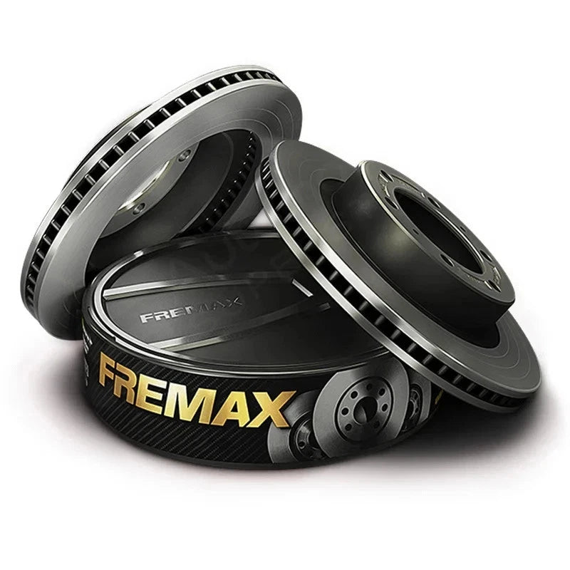 2X NEW Fremax Front Brake Disc Rotors pair FITS Mercedes Benz C250 C300 W205 (330MM ROTOR)